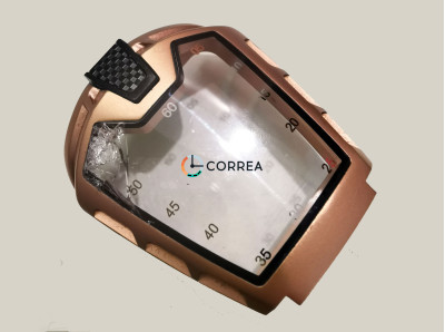 Изготовление стекла сложной формы для реплики часов Hublot