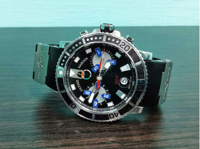 Внеплановый репассаж часов Ulysse Nardin Maxi Marine Diver Chronograph