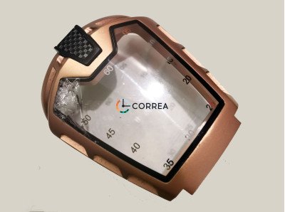 Виготовлення скла складної форми для репліки годинника Hublot