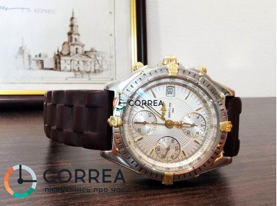 Відновлення заводної головки годинника Breitling Chronomat